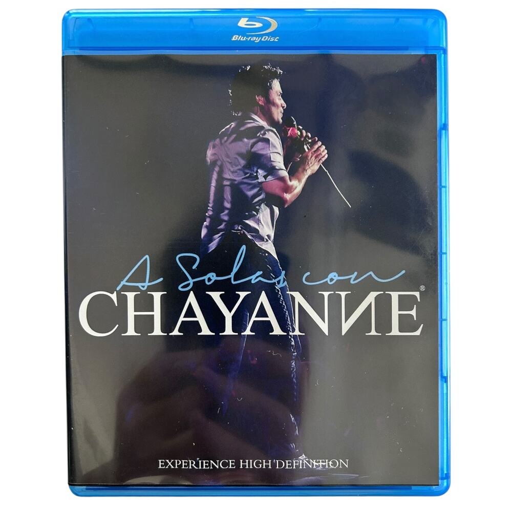 Chayanne A Solas Con Blu-ray 2012 Sony Music Latin Concert Live Tested OOP